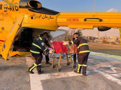 اورژانس هوایی تهران جان 3 نفر را نجات داد