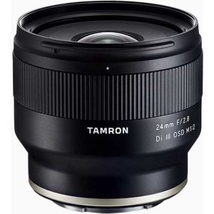 برسی لنز تامرون برای سونی Tamron 24mm f/2.8 Di III OSD M 1:2 Lens for Sony E