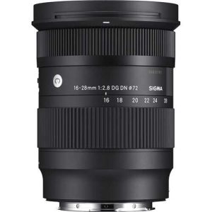 برسی لنز واید سیگما Sigma 16-28mm f/2.8 DG DN Contemporary Lens (Sony E)