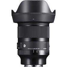 برسی لنز واید سیگما برای سونی Sigma 20mm f/1.4 DG DN Art Lens for Sony E