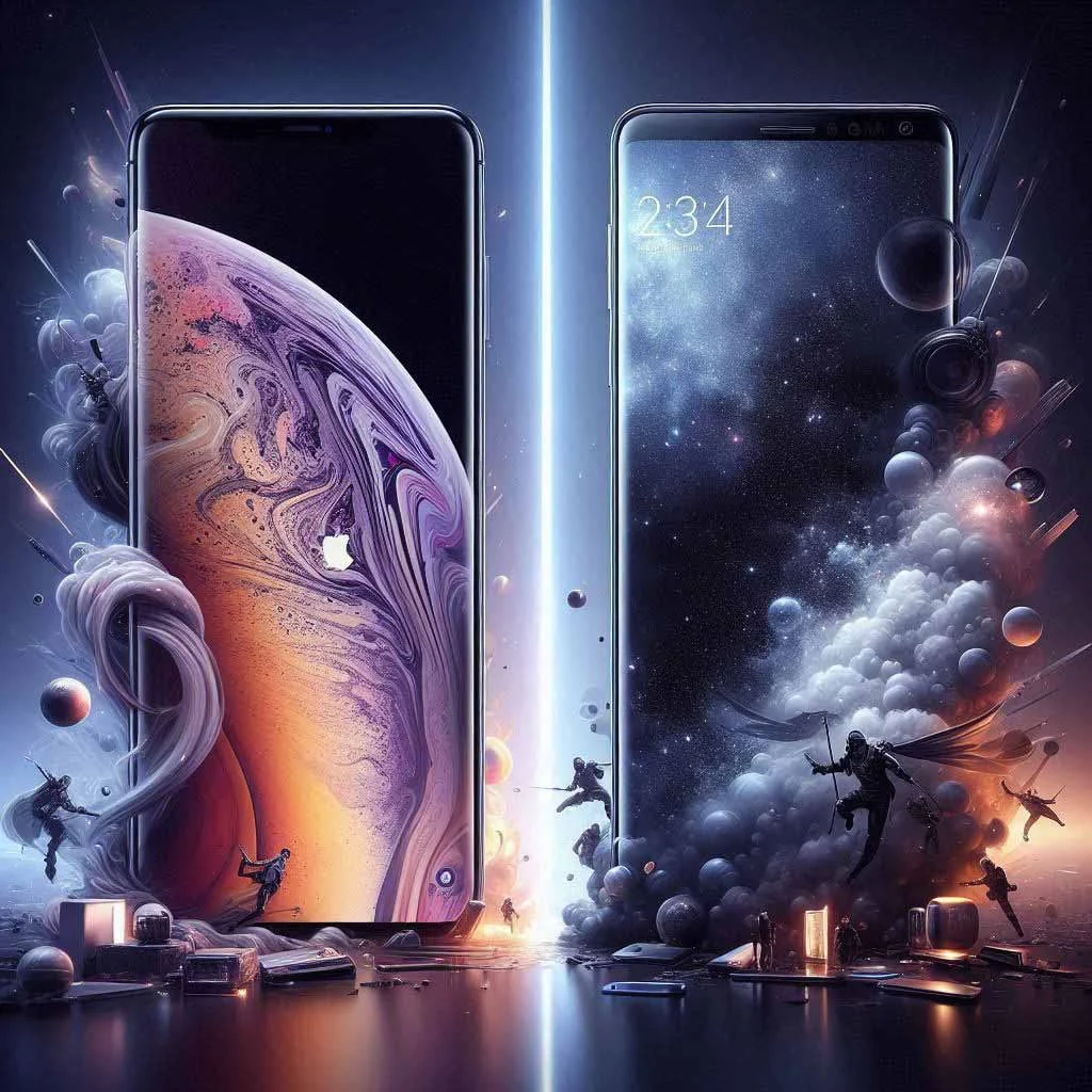 مقایسه دوربین آیفون و سامسونگ