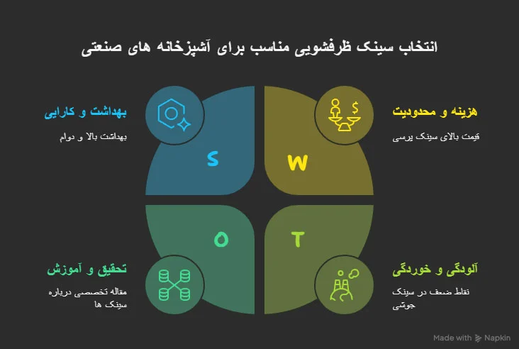 تفاوت سینک جوشی و پرسی