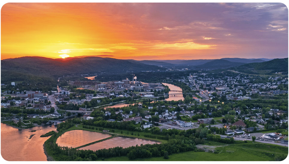 شهر Edmunston نیوبرانزویک