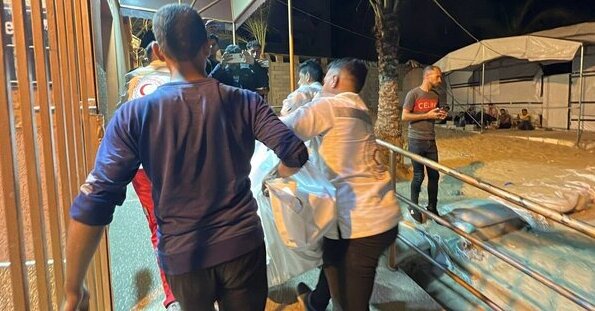 جنایت جدید صهیونیست‌ها در حمله به چادرهای آوارگان فلسطینی