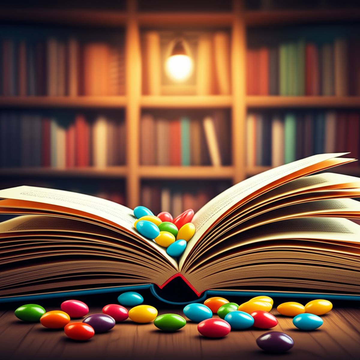 خلاصه کتاب آب نبات ها و ضیافت بزرگ کتابخوانی ( نویسنده لارا نومروف )