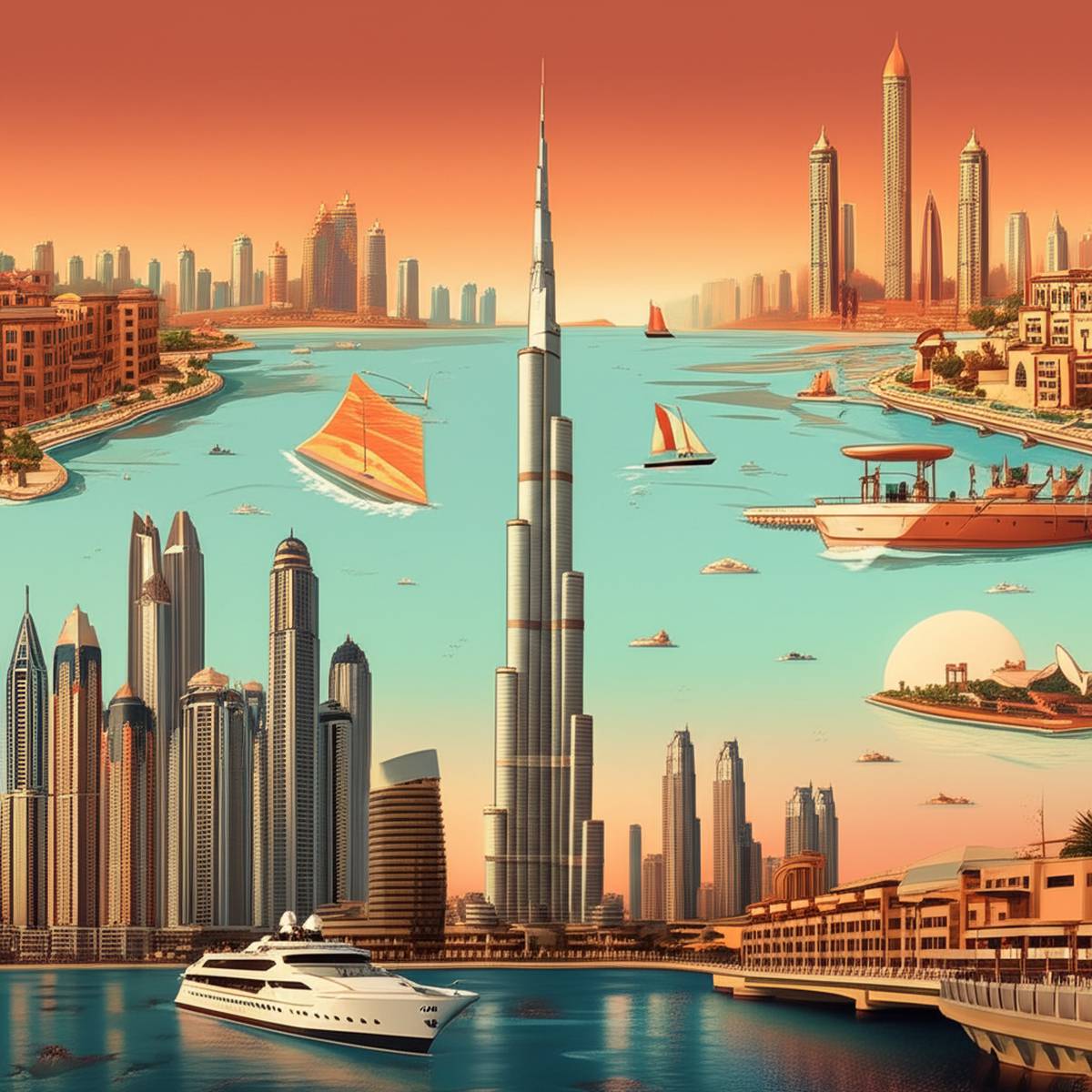 اپلیکیشن مپس اند واکس Dubai Maps and Walks