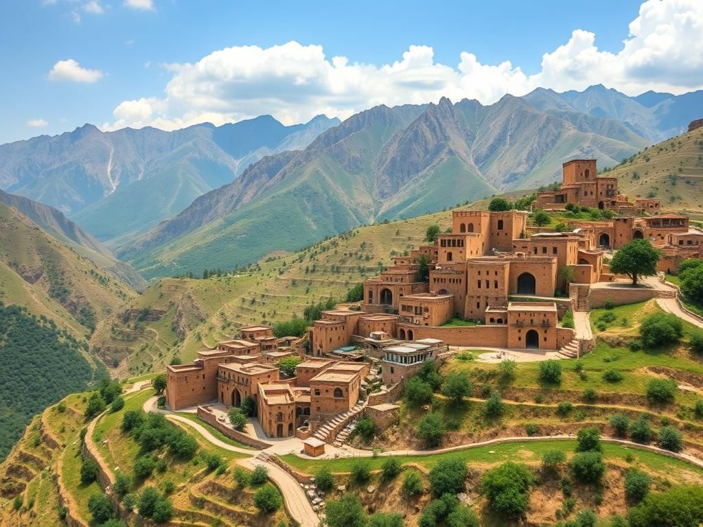 روستای سر آقا سید - ماسوله کوهرنگ، نگین پله ای زاگرس
