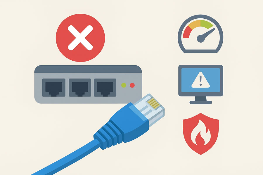شبکه | ارتباطات انتخاب اشتباه کابل شبکه چه تبعاتی دارد ؟