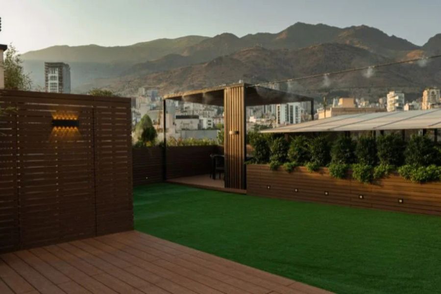راهنمای کامل هزینه و تعرفه ساخت روف گاردن